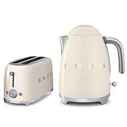 Smeg 50s Retro Kettle and Toaster Smeg 50s Retro Kettle and Toaster