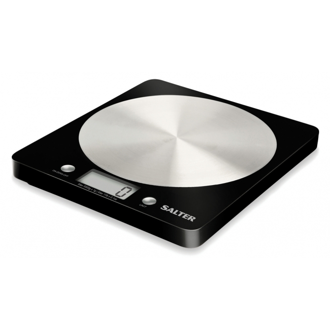 Salter Electronic Kitchen Scale, Black