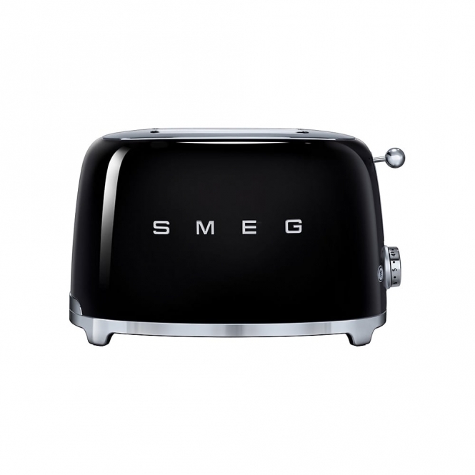 Smeg 50's Retro Style 2 Slice Toaster, Black