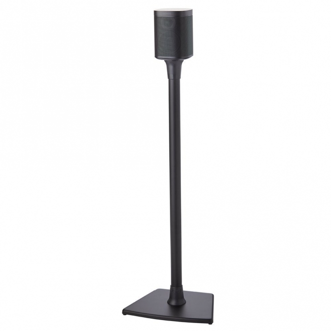 Sanus Wireless Speaker Stand designed for SONOS ONE, PLAY:1 and PLAY:3, Single, Black