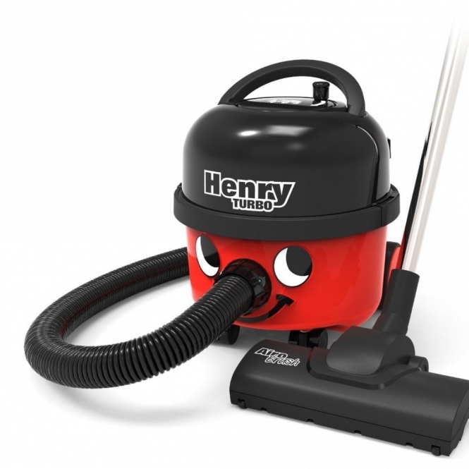 Numatic Henry Turbo Vacuum Cleaner with AiroBrush Turbo Head and Microfresh Filtration System