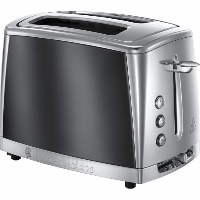 Russell Hobbs 2 Slice Toaster, Luna Grey