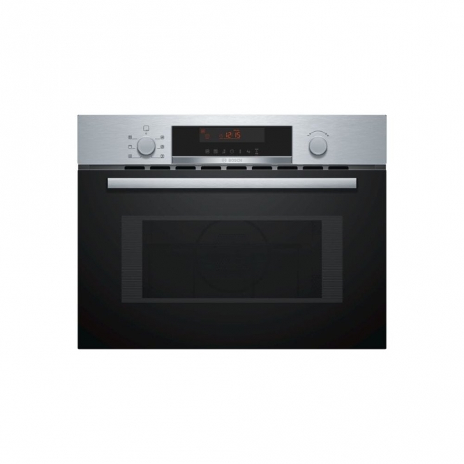 Bosch CMA583MS0B Series 4 900 Watts, 44L, Built In Microwave & Grill, Stainless Steel
