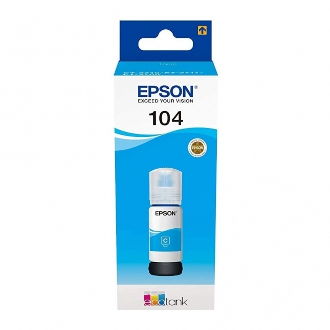 Epson 104 EcoTank Ink Cyan 65ml