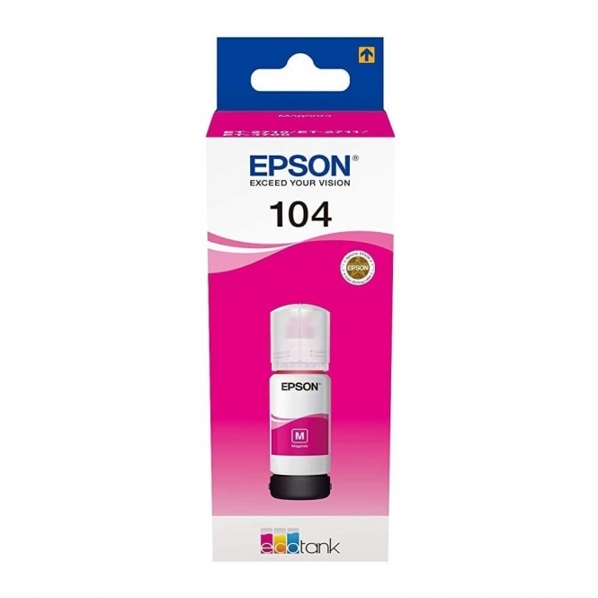 Epson 104 EcoTank Ink Magenta 65ml