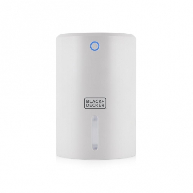 Black & Decker Compact Dehumidifier, 250ml, White