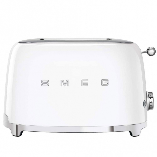 Smeg 50s Retro 2 Slice Toaster, White