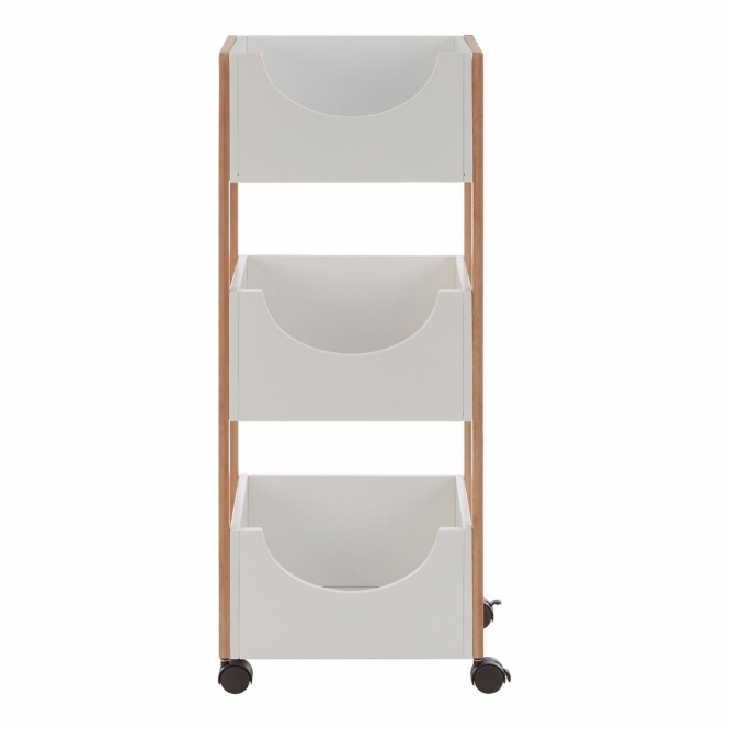 Premier Housewares Nostra 3 Tier Storage Trolley