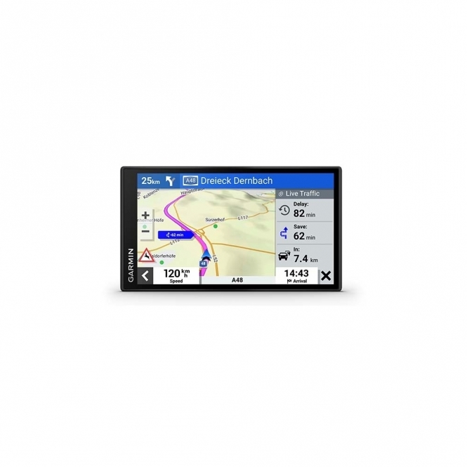 Garmin DriveSmart 66, Live Traffic With Smartphone, 6