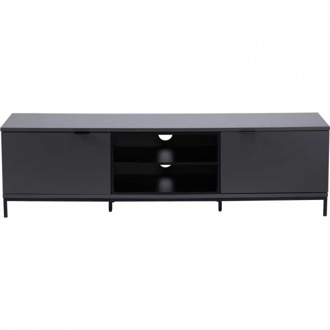 Alphason ADCH1600CH Chaplin TV Cabinet, Charcoal