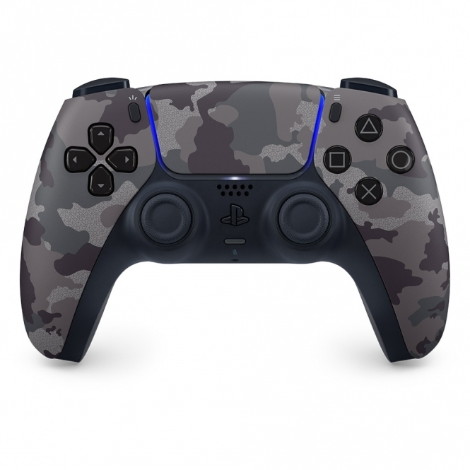 Sony DualSense PS5 Controller, Grey Camouflage