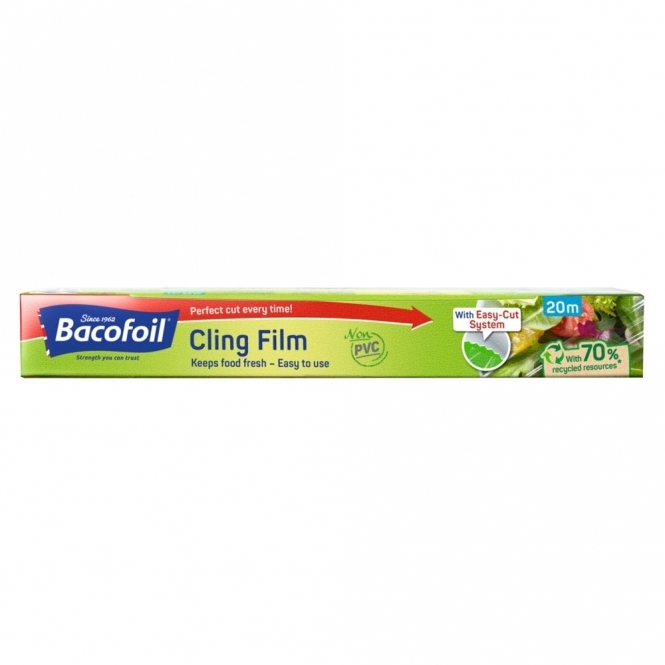 Bacofoil Easycut Cling Film, 20m