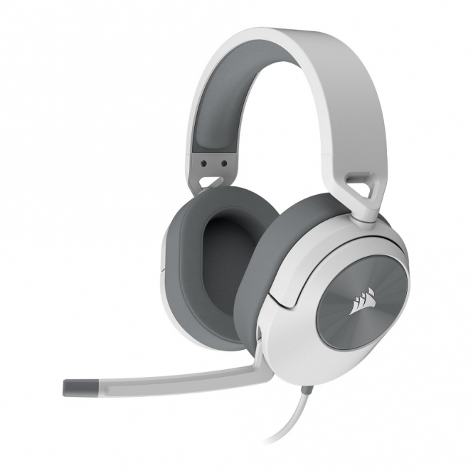 Corsair HS55 Stereo Wired Gaming Headset, White