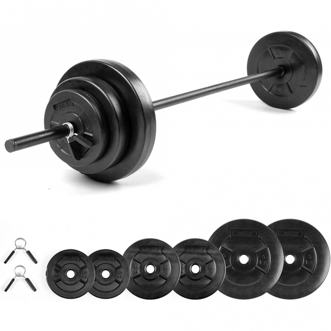 Phoenix Fitness Fitness Adjustable 20kg Weight Barbell Sets