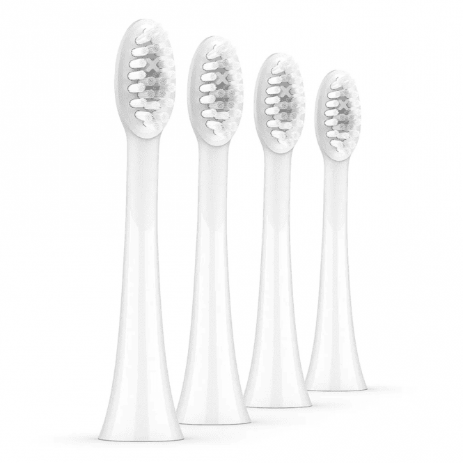 Ordo Sonic+ Brush Heads White, 4 Pack
