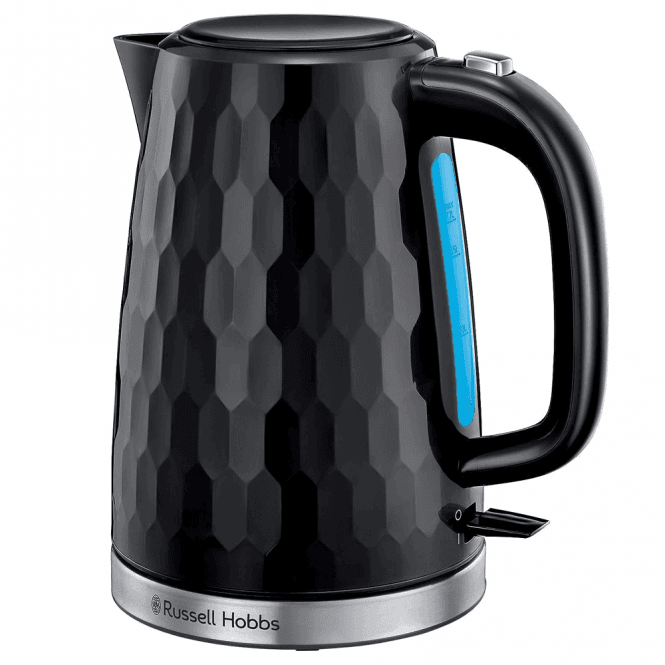 Russell Hobbs Honeycomb Kettle, Black