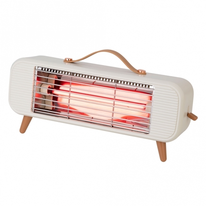 Warmlite 350W Infrared Desk Heater, Cream