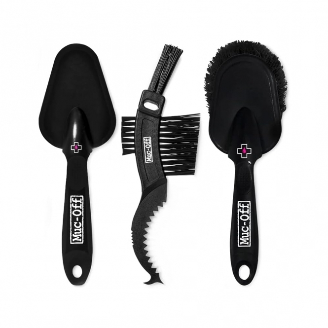 Muc Off 3 Piece Premium Cleaning Brush Kit