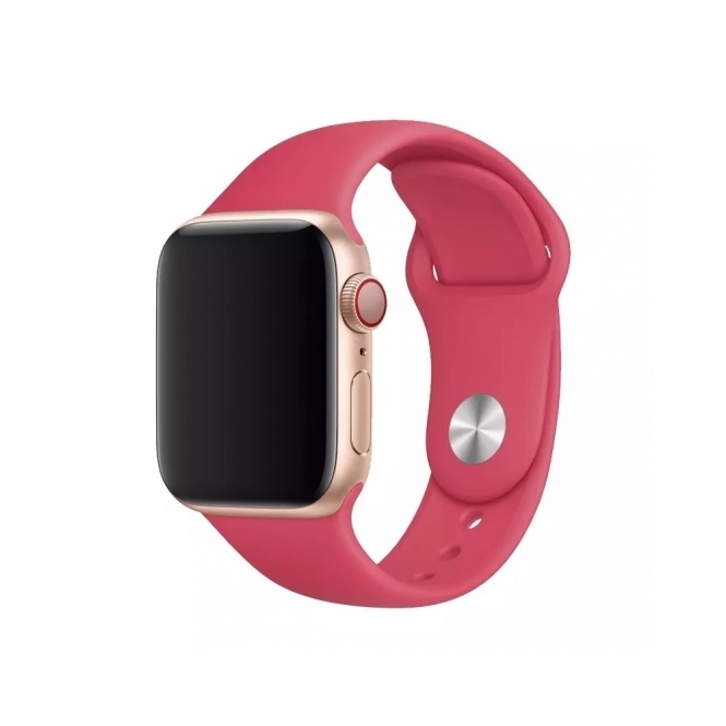 Devia Apple Watch Silicone Strap 38/40/41mm Red