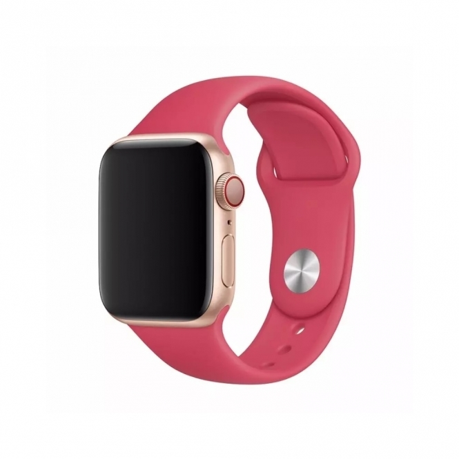 Devia Apple Watch Silicone Strap 42/44/45/49 Red
