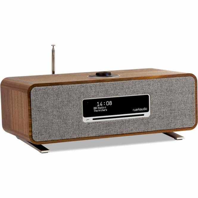 Ruark R3s Compact Wireless Music System, Rich Walnut Veneer