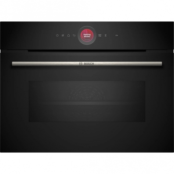 Bosch CMG7241B1B Series 8 A Energy Rating, Compact Single Oven, TFT Touch Display, Black