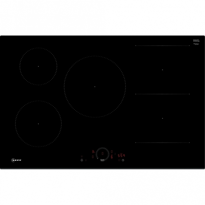 Neff T58FHW1L0 N70 80cm Induction Hob, Black
