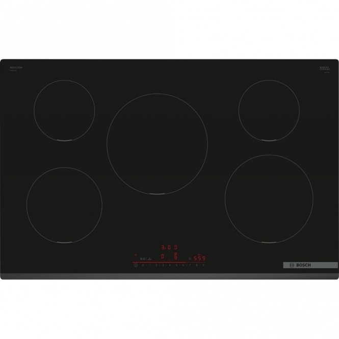 Bosch PIV831HB1E Series 6 80cm Induction Hob, Black