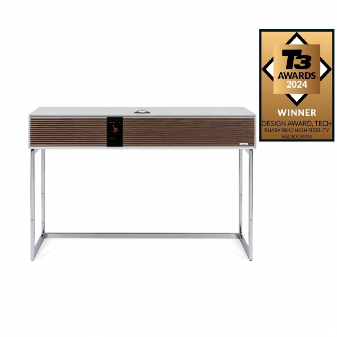 Ruark R810SG High Fidelity Radiogram, Soft Grey Walnut