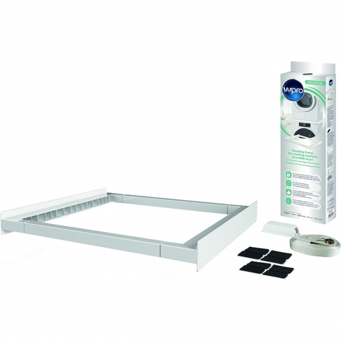 Wpro Stacking Frame for Washing Machine and Tumble Dryer with Automatic Tensioner