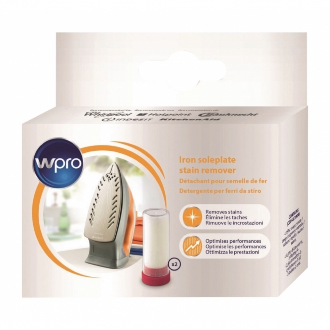 Wpro Iron Soleplate Stain Remover, 2 Pack