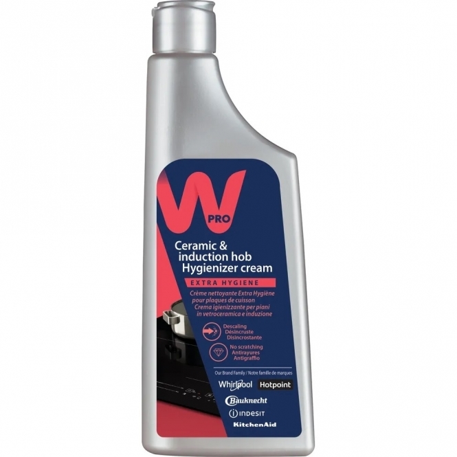 Wpro Ceramic & Induction Hob Hygienizer Cleaning Cream, 250ml