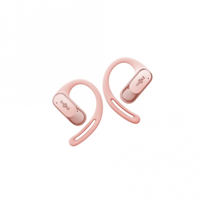SHOKZ T511PK OpenFit Air True Wireless Workout Waterproof Headphones, Pink
