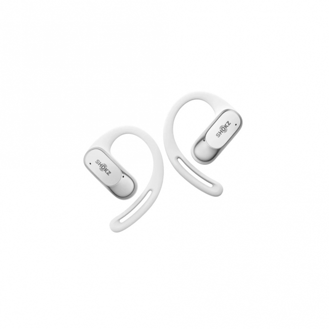 SHOKZ T511WT OpenFit Air True Wireless Workout Waterproof Headphones, White