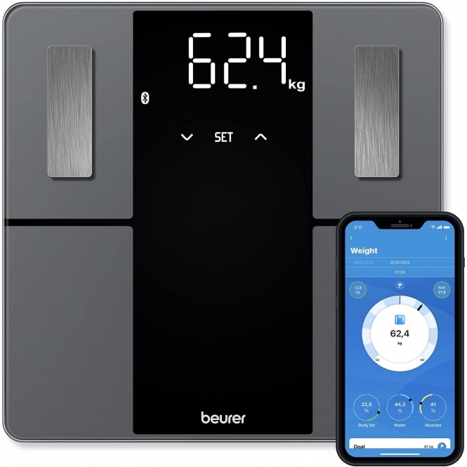 Beurer BF500 Body Analysis Smart Digital Bathroom Scale