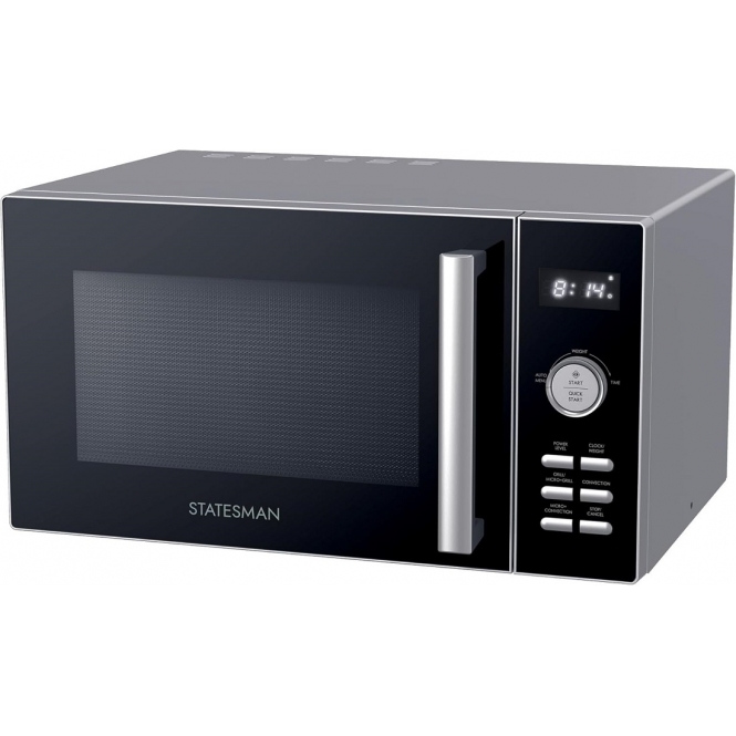 Statesman SKMC0930SS 30L, 900W, Digital Combi Microwave, Silver