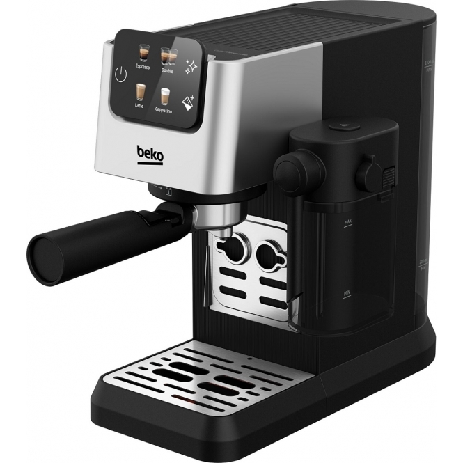 Beko CaffeExperto Semi Automatic Espresso Coffee Machine with Integrated Milk Jug