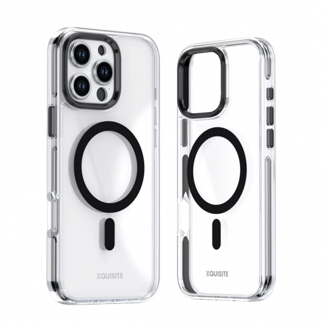 XQUISITE Protective Case Cover for iPhone 16 ProMag Xtreme, Black