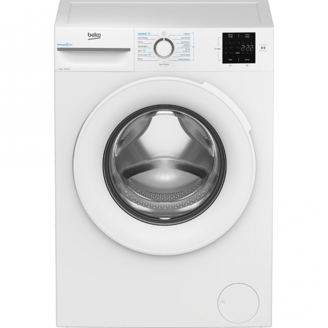 Beko BM3WT3841W 8kg, 1400rpm, A Energy Rating Freestanding Washing Machine, White