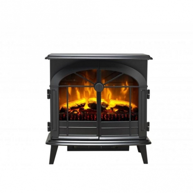 Dimplex 2000W Leckford Electric Fire, Black