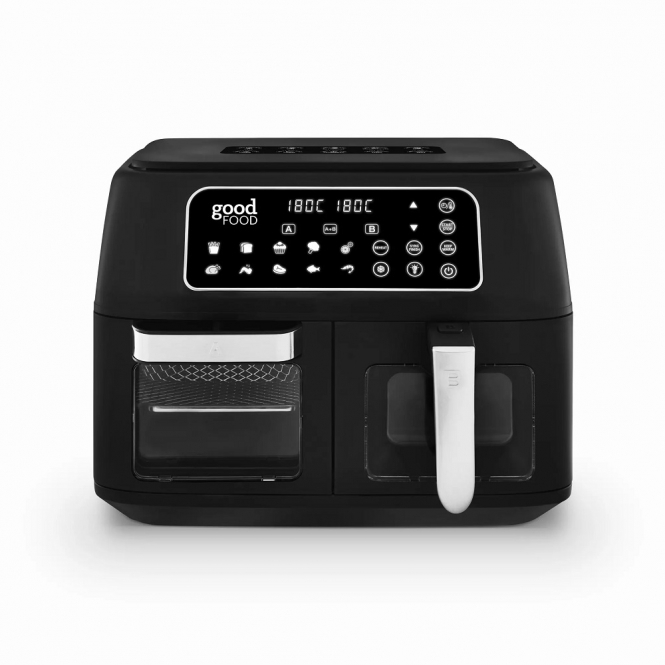 Tower Good Food 10L Oven and Basket Air Fryer, Black