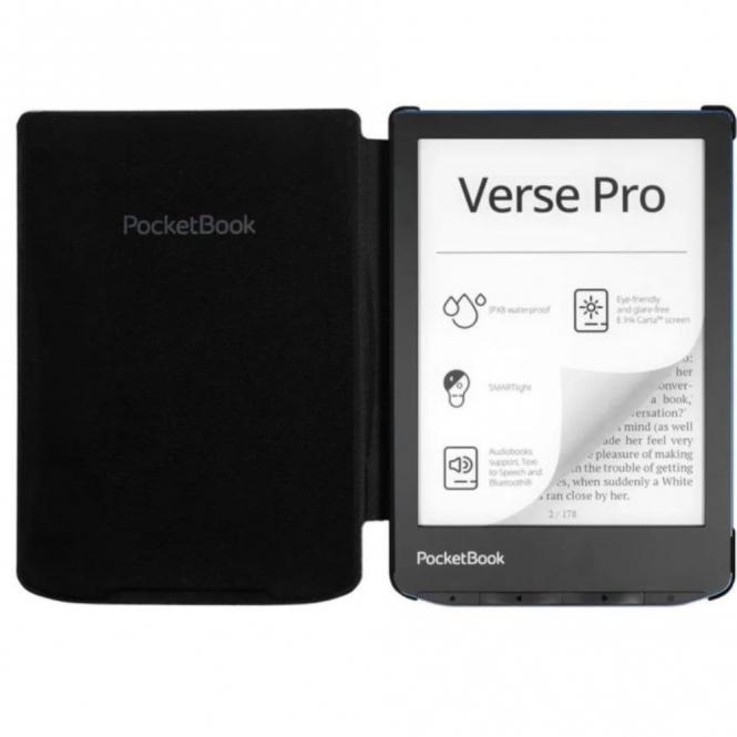 PocketBook  Shell, E-Reader Cover for Verse Model, Black