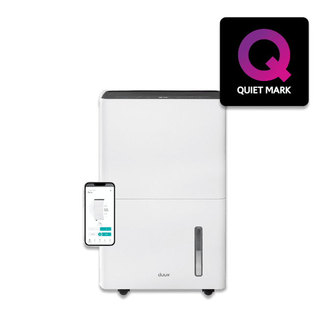 Duux Bora Smart 20L Dehumidifier, White