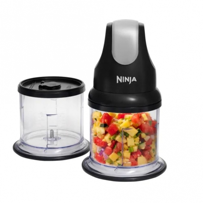 Ninja NJ1002UKBK Professional Stackable Chopper 200W, Black