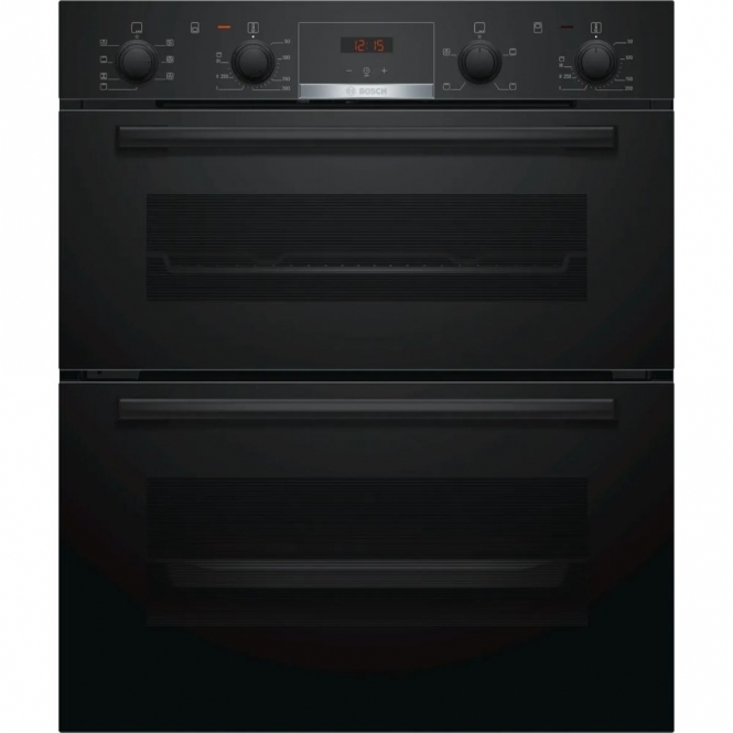 Bosch NBS533BB0B Series 4, A Energy Rating, Built Under Double Oven, Black