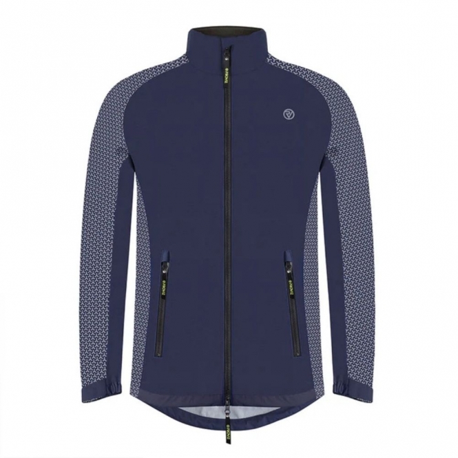 PROVIZ Reflect360 Solaris Reflective Cycling Jacket, Navy, Size M