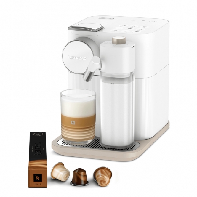 De'Longhi Nespresso Gran Lattissima Coffee Machine, White