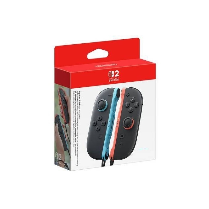 Nintendo NS2 Joy-Con 2 Pair, Light Blue/Light Red