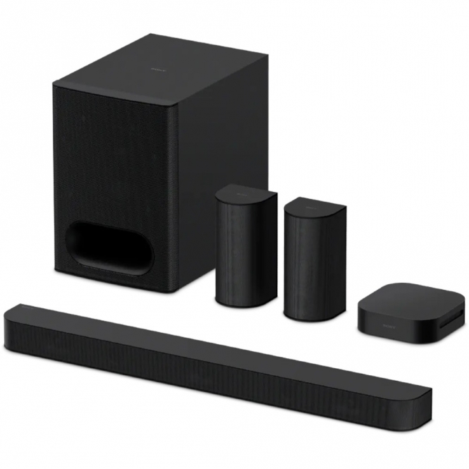 Sony HTS60 BRAVIA Theatre System 6, 5.1ch, 1000W, Dolby Atmos, Wireless Rear Speakers