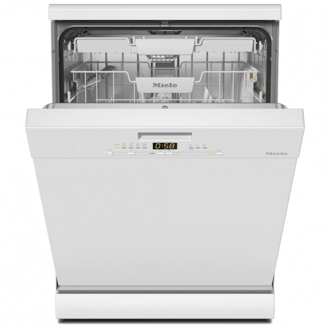 Miele G5611SCWH 14 Place Setting, A Energy Rating, Freestanding Dishwasher, 60cm, White